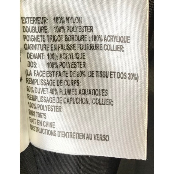 Michael Kors Black Insulated Down Winter Coat - Picture 5 of 5